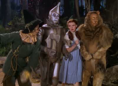 I'd be brave as a blizzard I'd be gentle as a lizardI'd be clever as a gizzardIf the Wizard is a wizard Who will serveThen I'm sure to get a brainA heart A homeThe nerve - The Wizard of Oz
