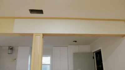 The new header that we installed - Renovation Impossible