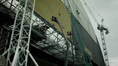 The new safe confinement
began being built in 2010 - Chernobyl: The Invisible Enemy