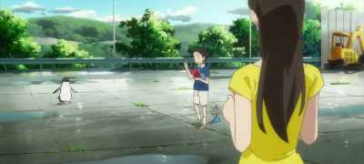 The next day when I tried the
experiment, it was cloudy. - Penguin Highway