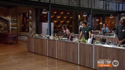 The next dish to the tasting table
belongs to Minoli. - MasterChef Australia