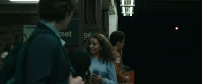 The next local one train to South Ferry will arrive in... - Scream VI