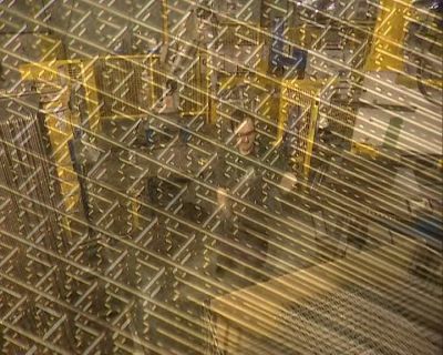 THE NEXT MACHINE
APPLIES 20 TONS OF PRESSURE - How It's Made