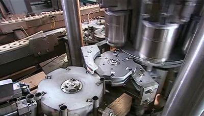 THE NEXT MACHINE MAKES A RIDGE
ON ONE END OF THE CONSOLE - How It's Made