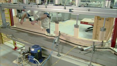 THE NEXT MACHINE, THE PROFILER,
FINALIZES THE SHAPE - How It's Made