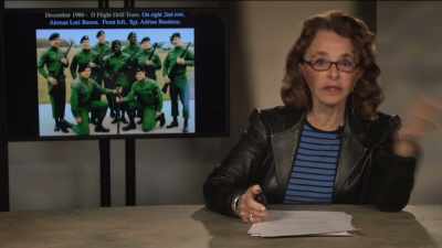 The next night, because
she was a basic airman - Truth Hunter