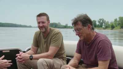 The next thing we got to do is
get this metal detector out‐‐ - Beyond Oak Island