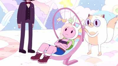 The next world will have a
magic crown that will work, - Adventure Time: Fionna & Cake