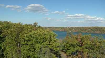 The Niagara River doesn't freeze
because it's so fast-flowing - World's Most Scenic River Journeys