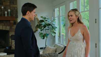 The night that Mike and Claudia broke up, - The Engagement Dress