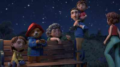 The night sky
is wrapping round us like a blanket. - The Adventures of Paddington