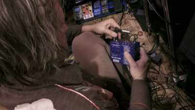 The night before the NAMM show, - Resynator
