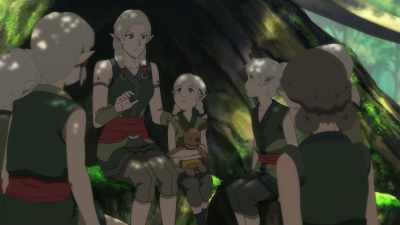 The night turned red, - DOTA: Dragon's Blood
