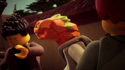 The Ninja don't sit back
when someone's getting bullied, - LEGO Ninjago: Dragons Rising