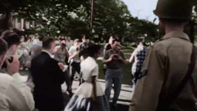 THE NINTH STUDENT,
ELIZABETH ECKFORD, - America in Color