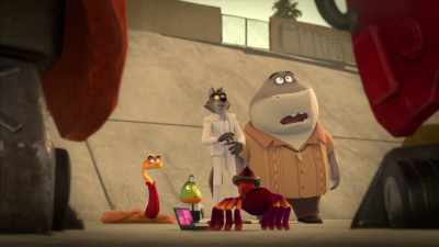 The normies will forget
about their balloon - The Bad Guys: A Very Bad Holiday