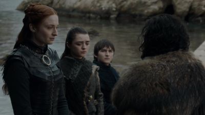 The North is free,
thanks to you. - Game of Thrones