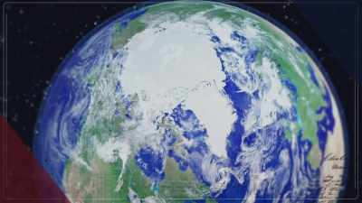 The North Pole's latitude
is 90 degrees north. - Tales From The Explorers Club