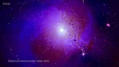 The note is so low
because the object only gives off - Secrets of Size: Atoms to Supergalaxies