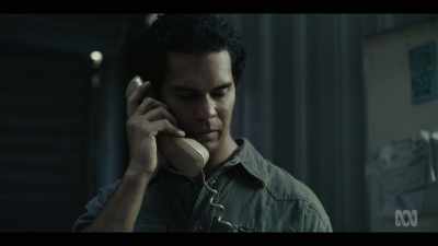 The number you
have dialled has been disconnected. - Mystery Road: Origin