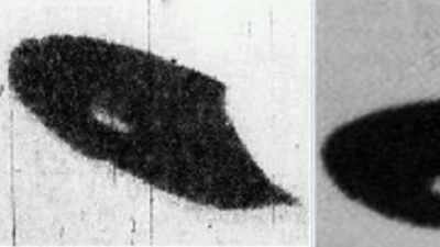 The object had,
according to Rhodes - Project Blue Book Exposed