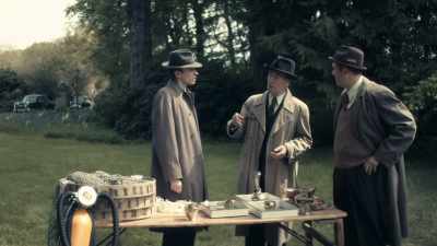 The objects were found
between the house and the lake. - Magpie Murders