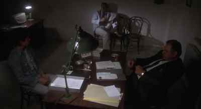The officer asks if you're afraid. - Midnight Express