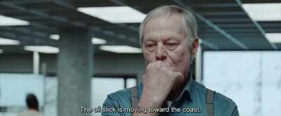 The oil slick is moving toward the coast. - The Burning Sea