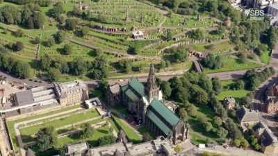 The old centre was
the Medieval Cathedral. - Scotland from the Sky