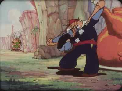 The old goose is cooked! - Popeye the Sailor Meets Sindbad the Sailor