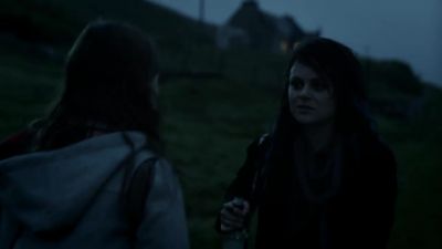 The old guy in that croft.
Why does everyone think he's weird? - Shetland