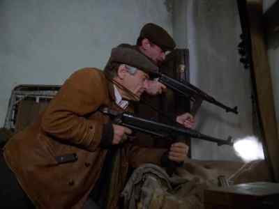 The old man is dead,
and Weiss and Frey refuse to speak. - Holocaust