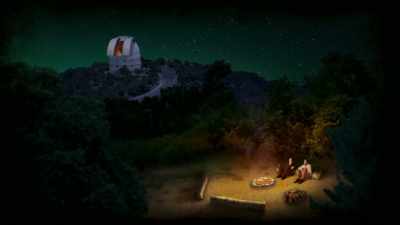 The older man taught
the young scientist the - Cosmos: Possible Worlds