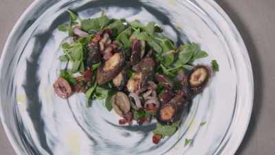 The olives almost seem like
an afterthought, maybe sort - Chopped Next Gen