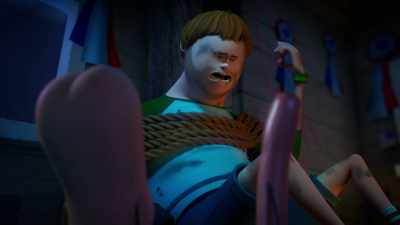 The omelet's a perfect society
and the broken eggs - Sausage Party: Foodtopia