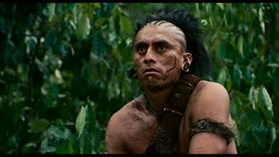 The omen was foretoldand now we have a fear more gravetoday I saw the day become like nightI saw a man run with the Jaguarwe must not let this man make feet from us - Apocalypto