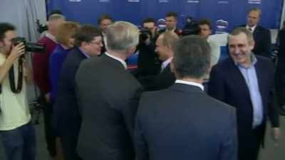 The once-untouchable
Vladimir Putin appeared, - Putin: A Russian Spy Story