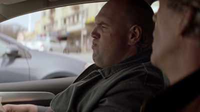 The one with the guy
walking down the road -- - Chance