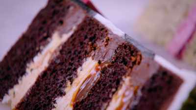 - The one with the stripe
is devil's food cake - Baking It