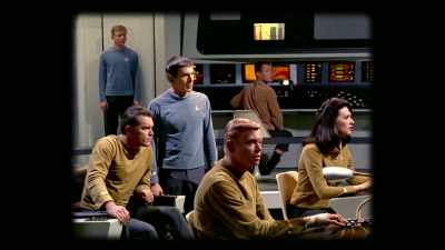 The only actor that stayed over - For the Love of Spock