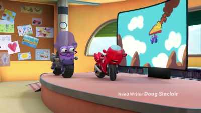 The only landing spot - Ricky Zoom