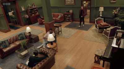 -The only person I've worked
with in this room - The Traitors