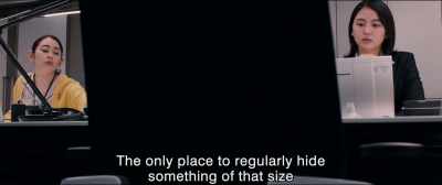 The only place to regularly hide
something of that size - Shin Ultraman