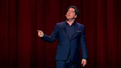 The only problem, with all due respect,
is the, um... - Michael McIntyre: Showman