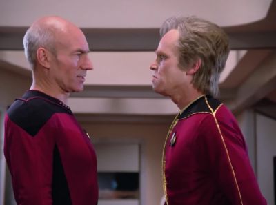 The only question I have is why
you thought it necessary to be young - Star Trek: The Next Generation