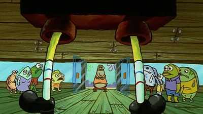 The only thing bigger
than his appetite - SpongeBob DocuPants