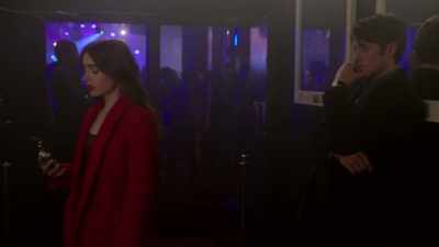 The only thing to do
is go back to the hotel and pray. - Emily in Paris