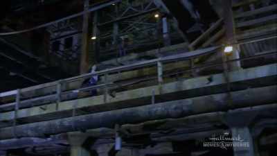 The only thing down there
is a 100-foot drop - Last Scene Alive: An Aurora Teagarden Mystery