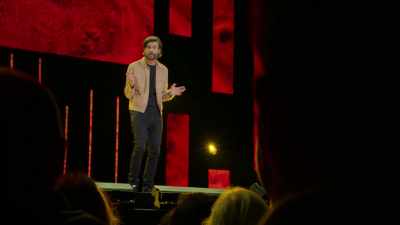 The only thing they gave me
to defend myself from lions, - Jack Whitehall: Settle Down
