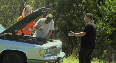 The only thing I could suggest
if you guys were stuck, - Impractical Jokers: The Movie